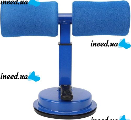 Підлоговий тренажер Suction Sit Up WTD-1002 з кріпленням ніг на присоску для преса, Тренажер для фітнесу з фіксацією ніг і регулюванням висоти