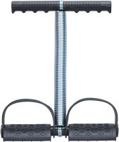 Пружинный эспандер Tummy Trimmer L1013 для мышц рук, живота и спины с креплением для ног, Спортивный тренажер Тами Тример для укрепления тела Черный