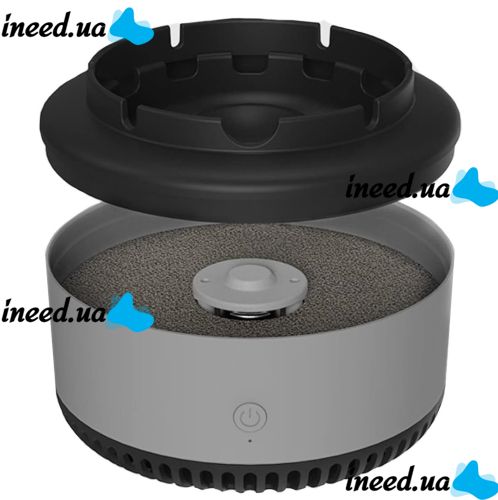 Kayfovo Smokeless Ashtray Aroma 469-7 2-in-1 Smart Smokeless Ashtray with Air Purification Function to Filter Secondhand Smoke from Cigarettes
