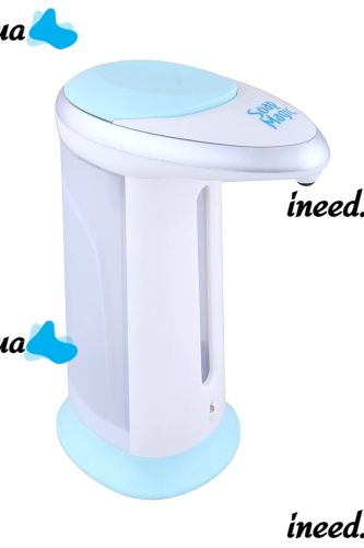 Automatic Touch Dispenser Soap Magic for Liquid Soap, Touch Soap Dish 300 ml Contactless Antiseptic Dispensary on Batteries White
