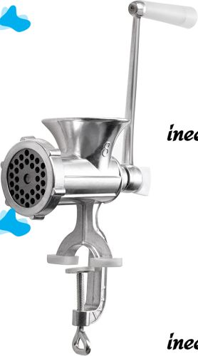 Mechanical Kitchen Meat Grinder JSW-8, Household aluminum handheld meat grinder chopper for making minced meat