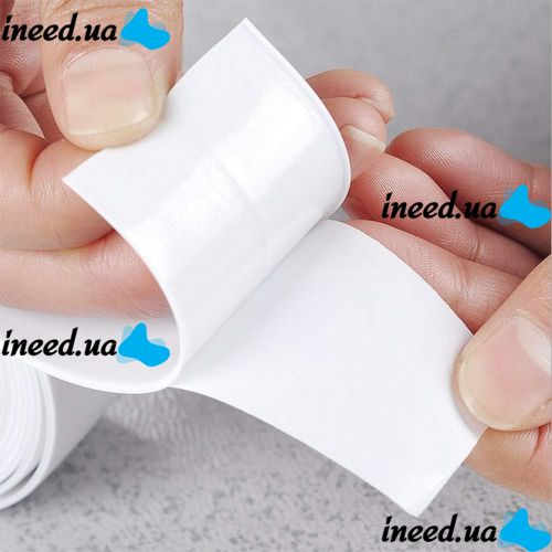 Waterproof Self-adhesive Curb Tape Waterproof Tape LY129 3.2 Meters for Bathtub , Insulating Super Strong Adhesive Tape for Bathrooms and Kitchen