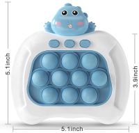 Дитяча іграшка головоломка Quick Pop It Baby Dragon Інтерактивна електронна приставка антистрес поп ІТ для зняття стресу на батарейках від 3-х років