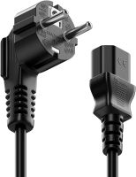 Мережевий шнур живлення для PC комп'ютера і ноутбука 220 - 250V 10A 1.5 м, Кабель для блоку живлення, монітора