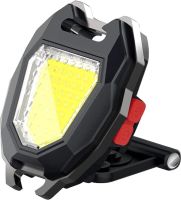 Нагрудний акумуляторний LED ліхтарик брелок Police Lamp W5144 з прикурювачем і свистком, похідний ліхтар із запальничкою і брелоком 7 режимів від USB