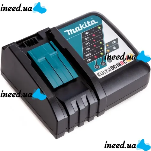 Аккумуляторная дисковая пила Makita DHS680Z LXT 18V 3Ah 165 мм для распила дерева с 2 аккумуляторами, Беспроводная циркулярная пила Макита Синяя