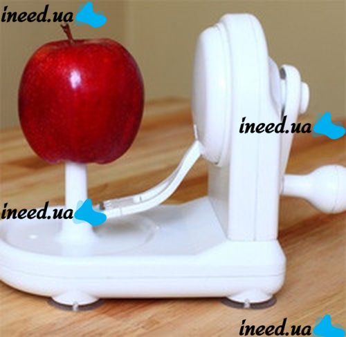 Kitchen accessory for peeling fruit peel - Mechanical Apple Peeler "Serpentine" Apple Peeler