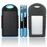Portable Charger Power Bank Solar Charger 50000 mAh with Led flashlight and carbine on a solar battery, external battery 2, power bank