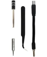 Универсальный комплект магнитных отверток 28 в 1 Screwdriver Set SW-91025 в кейсе, Набор из 24 отвертки пинцет и удлинитель вала для разбора техники
