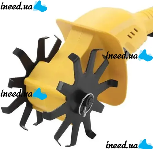 Cordless hand cultivator Dewalt DWOAS3CL for loosening and weeding vegetable garden Cordless electric cultivator Dewalt with 2 batteries for the garden