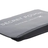 Набір дорожніх сумок органайзерів Secret Pouch 6 штук Сірі, чохли мішки для зберігання одягу у валізі, водонепроникні для подорожей laundry
