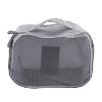 Набір дорожніх сумок органайзерів Secret Pouch 6 штук Сірі, чохли мішки для зберігання одягу у валізі, водонепроникні для подорожей laundry