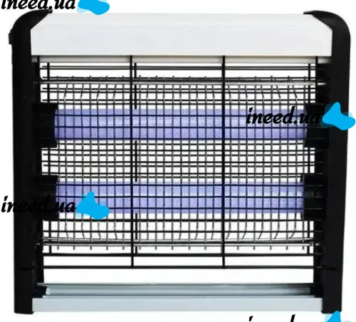 Електрична Світлодіодна лампа пастка Mosquito Trap KF-6006 6w для комах, Пастка знищувач комарів і мух Kill Pest 6Вт від мережі Біла