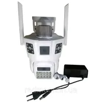 Outdoor Wi-Fi Surveillance Camera with 3 Lenses Smart Camera SD-39 with Motion Sensor, Rotatable Triple Wi-Fi Camera with Night Shooting