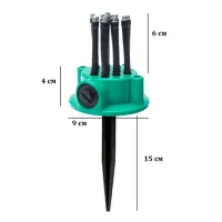 Sprinkler Sprinkler Nozzle for Irrigation Hose 12 in 1 Smart System Multifunctional Sprinkler Fresh Garden Sprayer Sprinkler 360 Degrees 