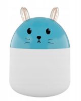 Настільний ультразвуковий зволожувач повітря нічник кролик Humidifier Rabbit ВА-12, портативний USB Арома-дифузор з підсвічуванням, нічник-зволожувач