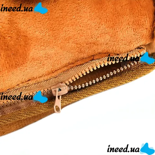 М'яка іграшка Зайчик TaoBao подвійна водяна муфта з підігрівом для рук 500W, електрична грілка у формі зайчика для зігрівання рук від мережі 220V