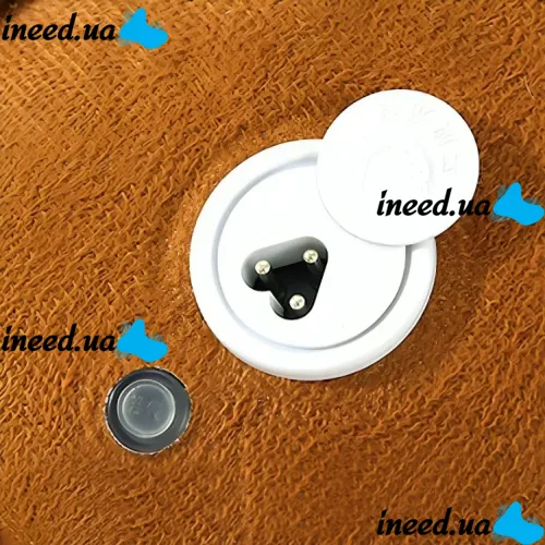М'яка іграшка Зайчик TaoBao подвійна водяна муфта з підігрівом для рук 500W, електрична грілка у формі зайчика для зігрівання рук від мережі 220V