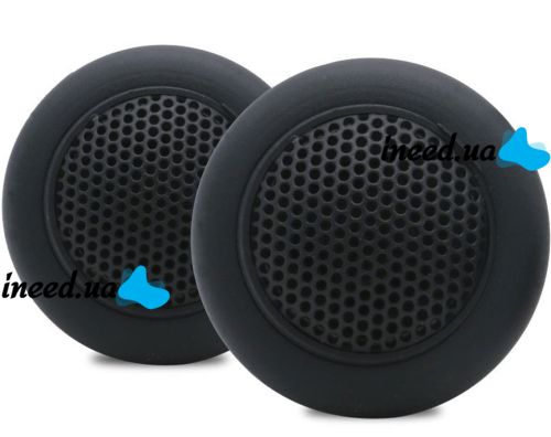Автомобільні врізні колонки пищалки d = 2.5 cm ProAudio TS-T120 500W динаміки в авто 2 шт, Акустика TS T120 500 Вт в машину, Автоакустика чорні