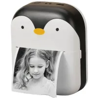 Дитячий бездротовий міні термопринтер Penguin GM05 для друку фотографій і етикеток, блютуз принтер Пінгвін з термодруком A8 для Android IOS