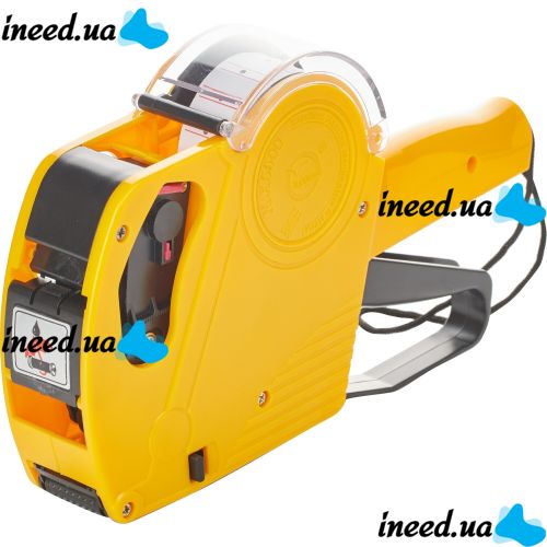 Single-line etiquette pistol EOS5500 for sticker price tags and labels, Hand gun for price marking, Marker 1 line of 8 digits