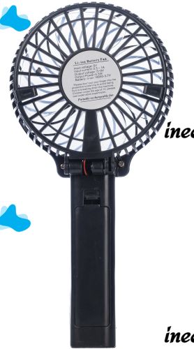 Ручний міні вентилятор Handy Mini Fan WX - 6508 USB акумуляторний настільний вентилятор трансформер зі складною ручкою і знімним акумулятором