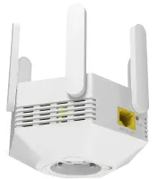 Бездротовий Wi-FI Репітер підсилювач сигналу Repeater AND LV-WR56T до 300 Мбіт/з WLAN ретранслятор розширювач діапазону вай фай роутера 6 антен