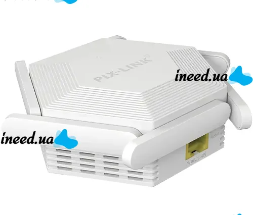 Бездротовий Wi-FI Репітер підсилювач сигналу Repeater AND LV-WR56T до 300 Мбіт/з WLAN ретранслятор розширювач діапазону вай фай роутера 6 антен