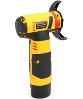 Акумуляторна болгарка шліфувальна машина DeWalt DCG125N на 2 акумулятори 12V 2Ah, Бездротова кутова шліфувальна машина турбінка 75 мм Деволт в кейсі