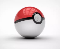 Portable charger Power Bank 10000 mAh in the form of a Pokeball, in the form of a Pokeball from the Pokemon Cartoon
