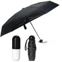 Компактний парасольку-капсула Capsule Umbrella, Кишеньковий парасольку капсула у футлярі, Капсульний складаний міні парасольку