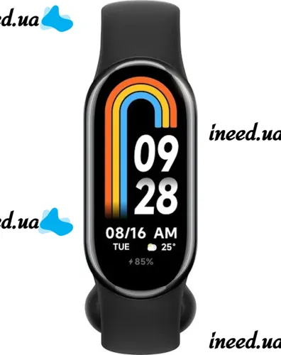 Xiaomi Mi Band M8 FitPro fitness bracelet with pedometer, blood pressure and heart rate measurement, Xiaomi Smart Watch M8 Black Sports Smart Wrist Watch