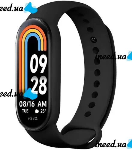 Xiaomi Mi Band M8 FitPro fitness bracelet with pedometer, blood pressure and heart rate measurement, Xiaomi Smart Watch M8 Black Sports Smart Wrist Watch