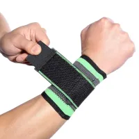 Sibote Wristbands ST-2505 Wrist Support: Elastic Wrist Bandage for Sprains, Wrist Brace with a Securing Strap