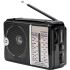 Golon RX-606AC Portable Radio Receiver, Wireless Rechargeable, All-wave FM Radio Receiver
