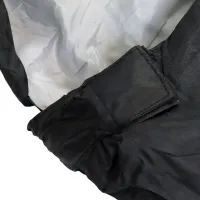 Sleeping bag Tramp TR-2175 up to -20 degrees 210X75 cm water-repellent insulated hiking winter sleeping bag with hood and cover Black