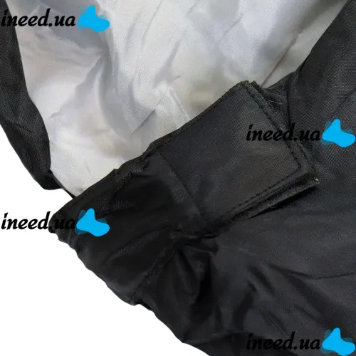 Sleeping bag Tramp TR-2175 up to -20 degrees 210X75 cm water-repellent insulated hiking winter sleeping bag with hood and cover Black