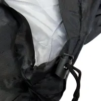 Sleeping bag Tramp TR-2175 up to -20 degrees 210X75 cm water-repellent insulated hiking winter sleeping bag with hood and cover Black