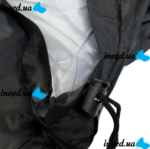 Sleeping bag Tramp TR-2175 up to -20 degrees 210X75 cm water-repellent insulated hiking winter sleeping bag with hood and cover Black