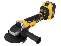 Cordless angle grinder 125 mm DeWalt DCG405N for 2 batteries 24V 5Ah, Cordless angle grinder turbine DeWalt in a case