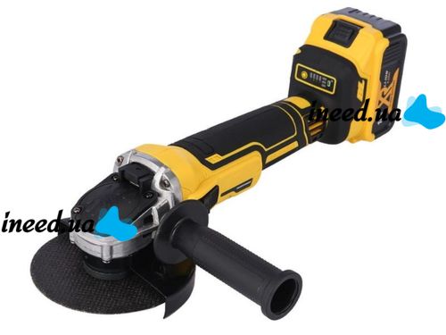 Cordless angle grinder 125 mm DeWalt DCG405N for 2 batteries 24V 5Ah, Cordless angle grinder turbine DeWalt in a case