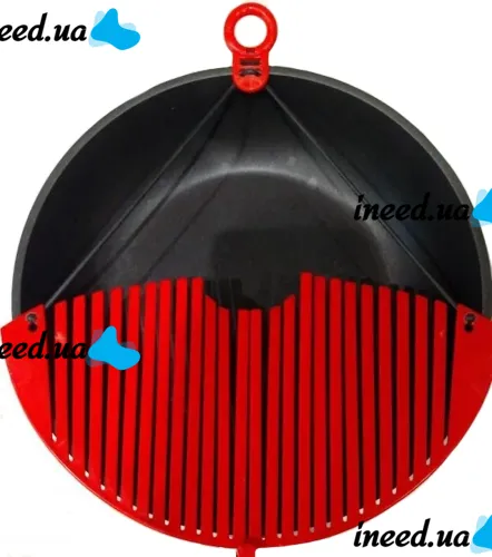Універсальний друшляк накладка Better Strainer на каструлю від 24см до 30см для зливу води, силіконове сито для промивання продуктів з тримачем