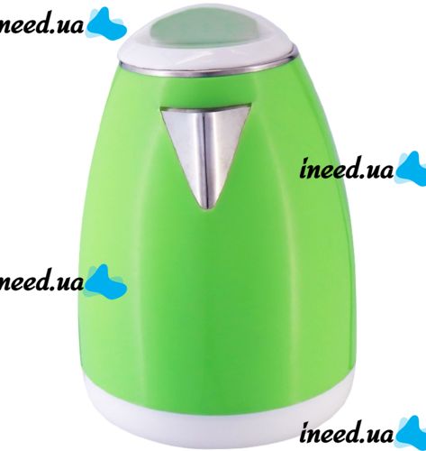 Newberg NB-856 1.8 Liter 1800W Electric Kettle with Iron Flask, Disc Electric Kettle with Automatic Shutdown for Kitchen BN-856 Green