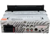 Car stereo player 1Din Pioneer MP3 7001 BT with phone holder, Car Bluetooth stereo with microphone USB SD player Black