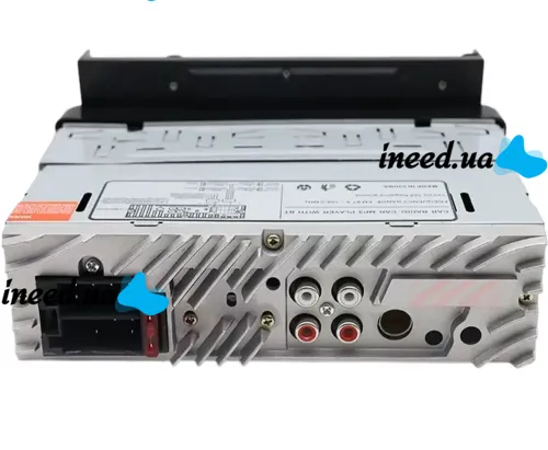 Car stereo player 1Din Pioneer MP3 7001 BT with phone holder, Car Bluetooth stereo with microphone USB SD player Black