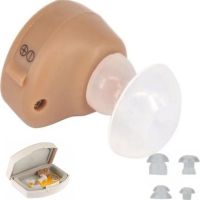 Xingma XM-900A Mini Hearing Aid with Storage Box Hearing Aid In-Ear Hearing Aid Battery Powered Sound Amplifier K-80