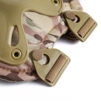 Eagle KN-04 Camouflage, adjustable elbow and knee protection set military tactical tactical shock resistant with quick reset