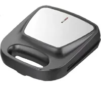 Мультипекарь Hoffmans HM-3020 1400W для выпечки печенья на 13 штук, Аппарат форма для приготовления разных видов печенья  1400Вт от сети Черный