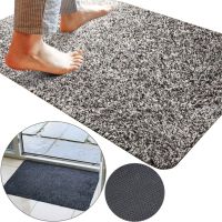 Супер впитывающий коврик Clean Step Mat придверный напольный ковер 70Х45 см в прихожую и ванную для впитывания грязи и влаги из микрофибры для обуви