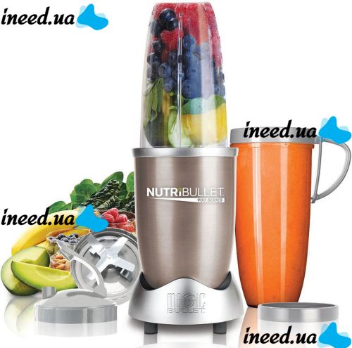 Food Processor NutriBullet Pro Family Set 900W Magic Bullet Family Set, Blender, Mixer 900W